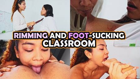 Rimming and foot sucking classroom - Kendra - Lissa