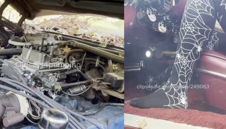 HALLOWEEN SPECIAL! Revving my tbird!