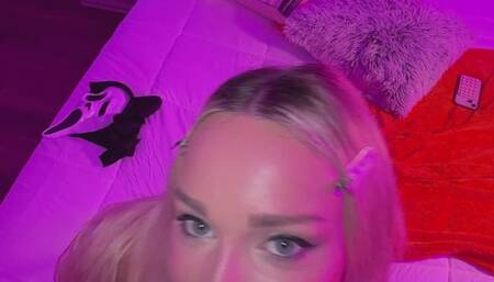 Hot Blonde Meagan Moore fucked by Ghostface