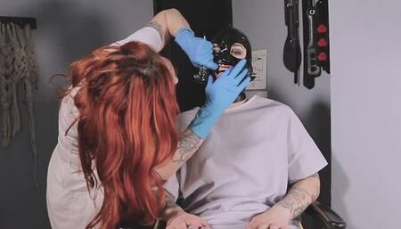 Jupiter Jetson Inspects Ruby's mouth and pussy