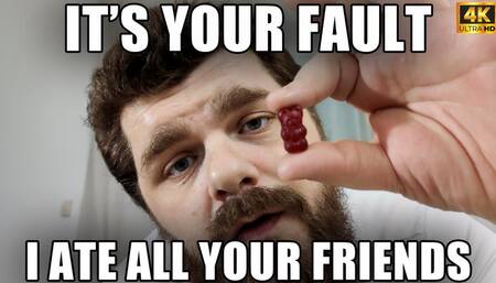 KingMarti: It's Your Fault I Ate All Your Friends - 4K UHD 2160p - Gummy Bear Vore