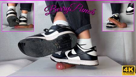 Dirty Nike Dunk Full Weight Cock Trampling And Shoejob - 4K