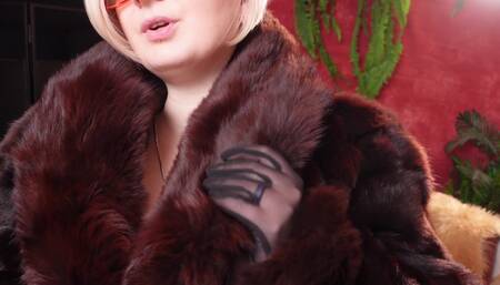 My Hot Fur Coat Collection - Part 1 - Fetish MILF Arya Grander
