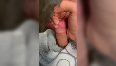 18 year old boy tries cock sucking and bathing