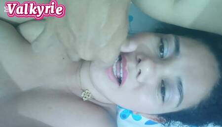 Beautiful Deep Throat Sucking