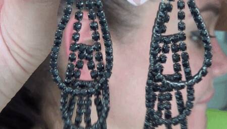 TWO EARINGS IN ONE EvelinasEAR b