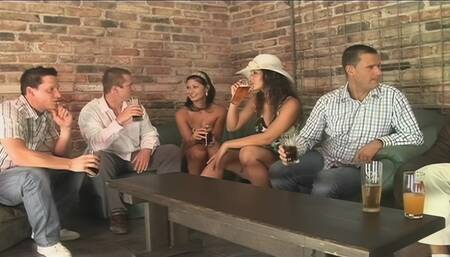 Amateur Vintage Group Sex Compilation with Passionate Babes