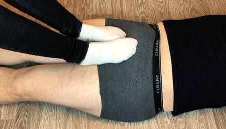 Sockjobs And Socks Worship with Cum on Anita's Socks