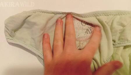 Period Pad Pee - Close Up