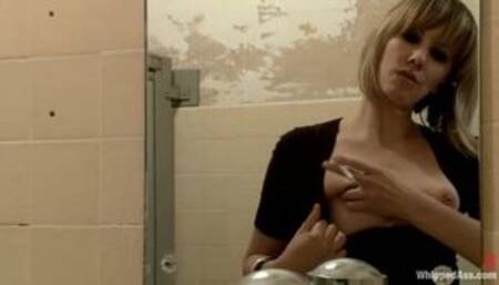 Tough girl his her way with big boob girl