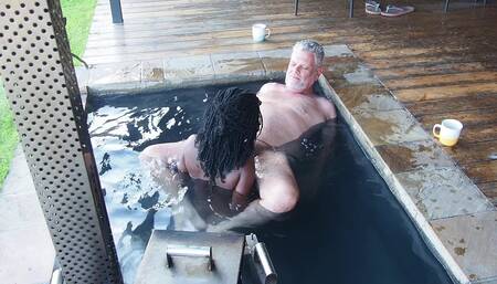 Morning Mist Magic-hotwife Gets Fucked in the Pool