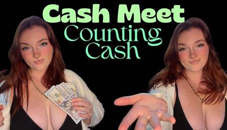 Cash Meet Counting Cash - Findom Financial Domination Human ATM Wallet Greedy Brat Homewreck Homewrecking Humiliation Manipulation Debt Money Fetish