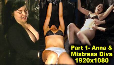 Pt 1 Tickled In Sin - Mistress Diva and Anna - naive and cute Asian girl thinks recording with Mistress Diva will be "fun" bwahaha, she learns quite the lesson as she gets her armpits and feet tickled! 1080P