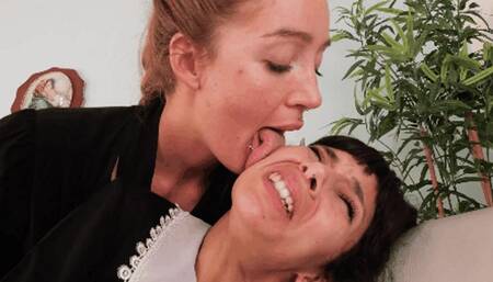 Demonic licking – The nun’s obsession ( VORE )