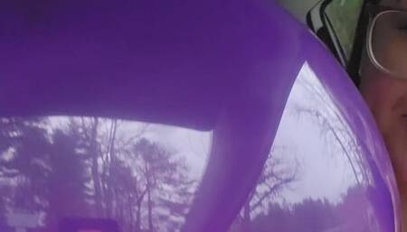 Purple Rain - a quick car pop!
