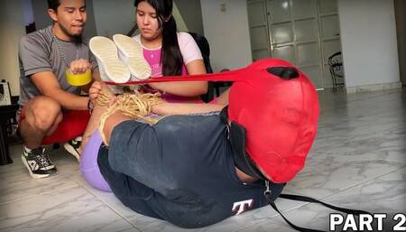 Chubby Boy Owned by His Psycho Ex-Girlfriend and Her Henchman – Part 2 (SD 480p)