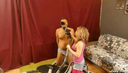 Milking and Cleaning My Slave Boy (720 HD)