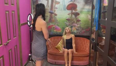 Real Life Barbie Doll Suzie Gets Strap Fucked
