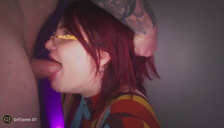 That 70's Blow - Deepthroat and Throatpie fun on Halloween