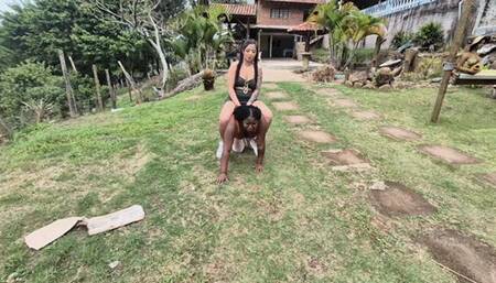 Carry me around my farm after a day of cleaning!! By Ana Ayumi and Monique Cam Babi