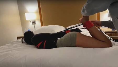 Hogtied, Tickled and Spending the Night Helpless