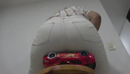 Guest Flattens Hot Wheels Sport Car