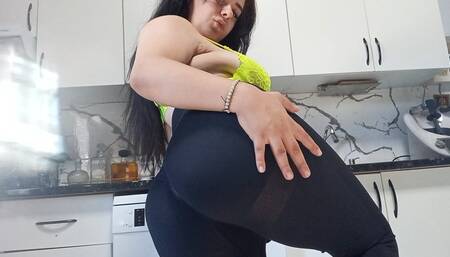 Leggings , Bra and Big Bubbly Farts