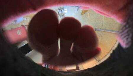 MARTINA humiliated dwarfs in the bathroom with 8K VR360