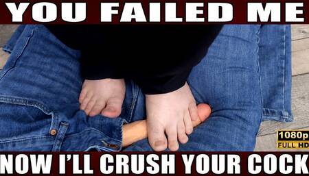 KingMarti: Crushing Your Cock For Failing Me - Full HD 1080p