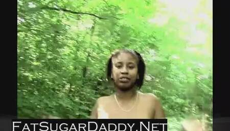 Ice 6 months pregnant gives Blowjob in the park.