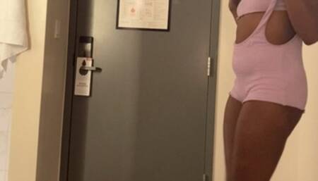 Ebony Anime Girl Cosplay Ballbusting