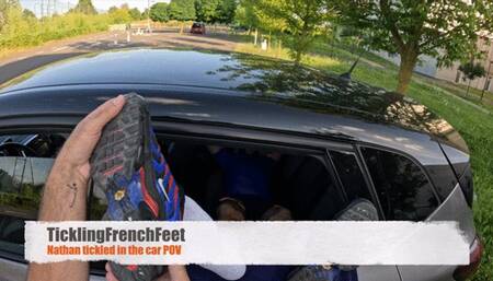 Nathan tickled in the car POV (FHD)