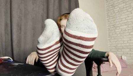 Smelly socks removing!