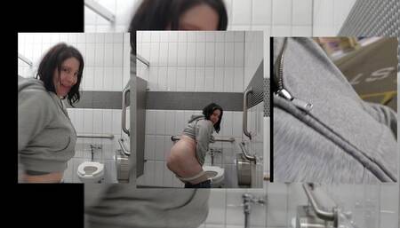 A Fast Pee and Feed While Out