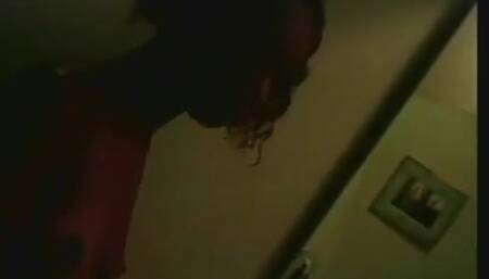 Black petite fucking in the garden