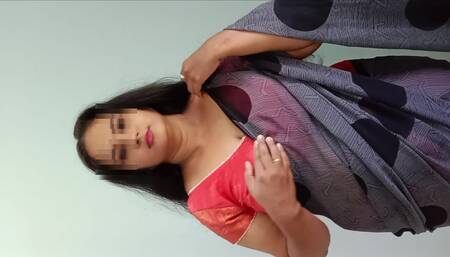 Desi Indian Stepsister with JUICY Big Boobs Wanted to Take My Virginity