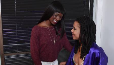 The real black lesbian passion