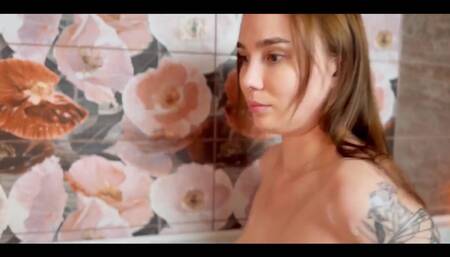 Do You Want to See How I Swim in a Bath with a Foam and Wash My Body, and Then My Hair?