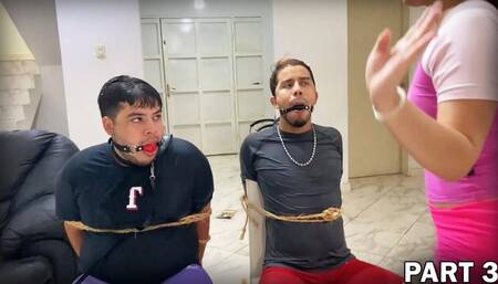 Chubby Boy Owned by His Psycho Ex-Girlfriend and Her Henchman – Part 3 (SD 480p)