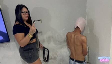 Hard Whipping (I find your pain amusing) Goddess Beh # 1080HD