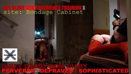 SEXUAL SLAVERY SUXY OBEDIENCE TRAINING - DIRTY DADDY DOM DIARY