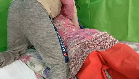 Bengali Hijabi Bhabi Enjoying With Her Debor.