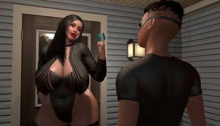 My First Wild Night with the BBW Neighbor Milf (3D Sex Anime) SUBs ESP x ENG