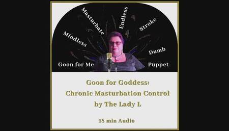 Masturbation control in gooning style by the Mature Lady L, FemDom Audio only, cock control, masturbation encouragement, slave training.
