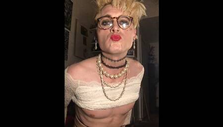 Submissive Sissy Faggot Loser Jes!