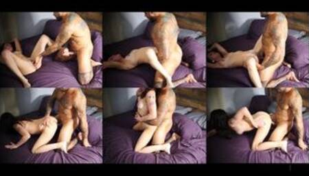 He Fucks My Tight Pussy Hard and Fast Until We Both Cum