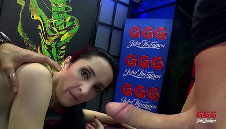Ggg John Thompson - Cum Dump Girl Gets Spitroasted