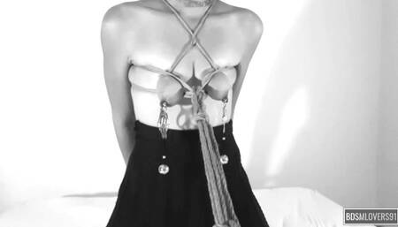 Poor Little Titties - TORTURE Compilation on Small Saggy Empty Tits