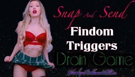 Snap and Send: Findom Triggers Drain Game