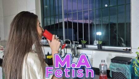 A delicious kiss between blonde GODDESSES # Full movie # Kira and Sabrina Green